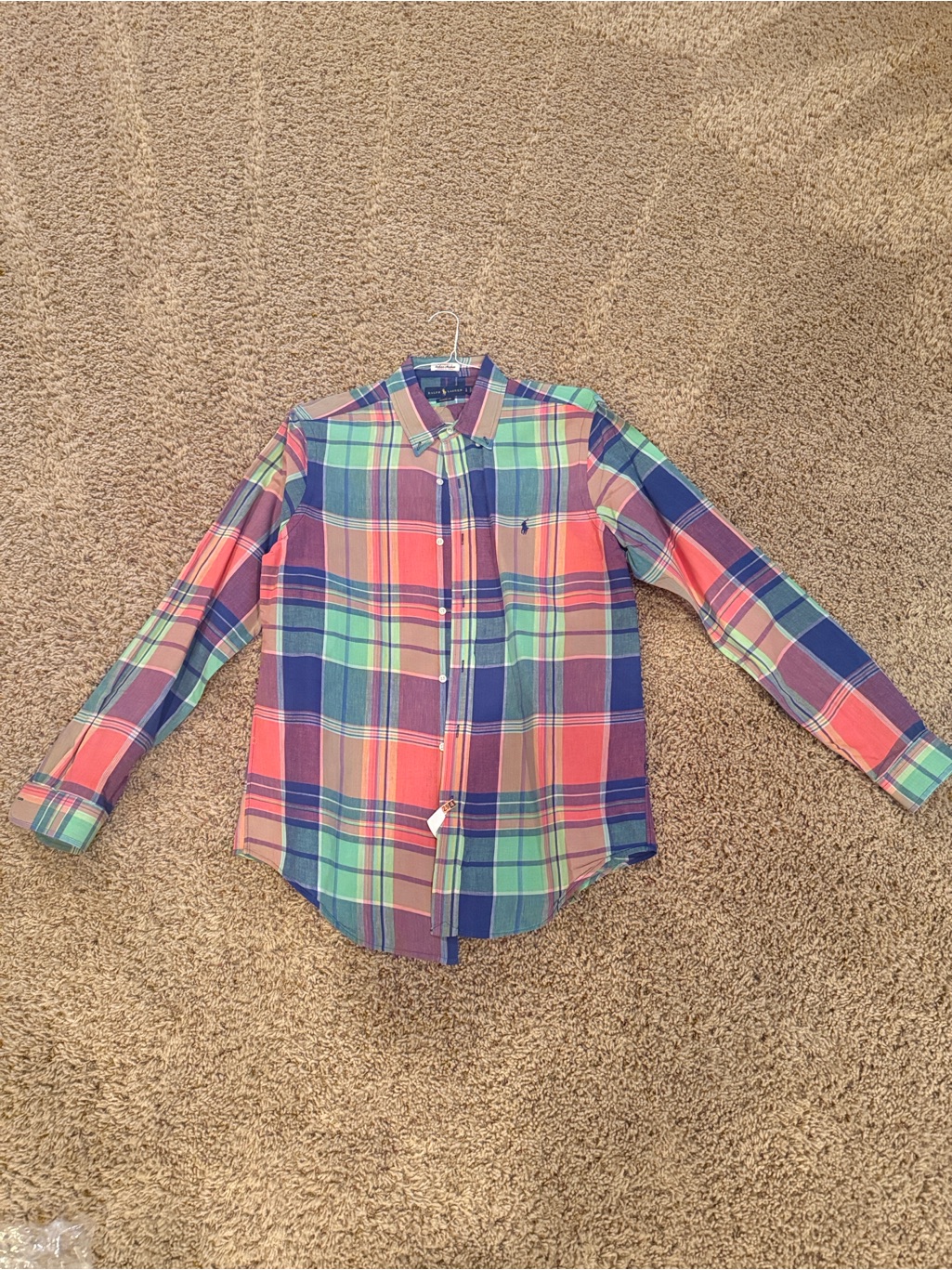 Ralph Lauren Multicolor Plaid Button-Down Shirt